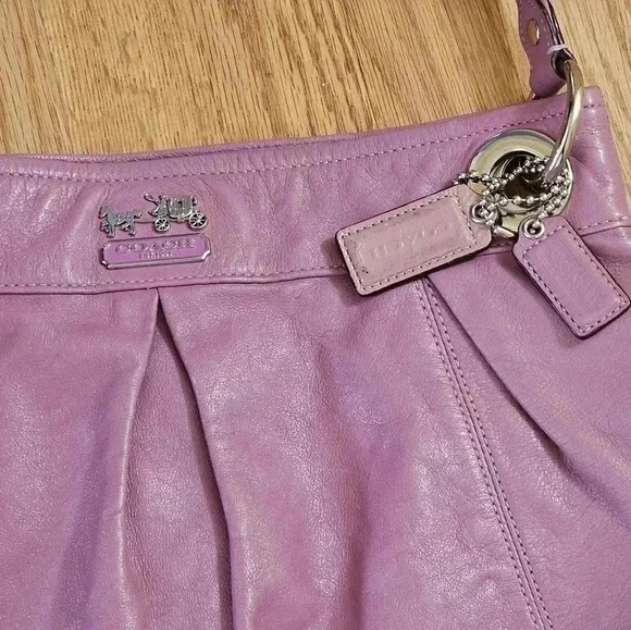 Coach Pink Leather Bag - Picture 3 of 13